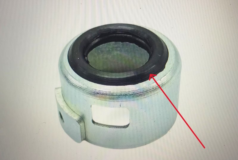 Gumowa przelotka automatu stop, 26x23x18mm, CZ 476-488-photo4