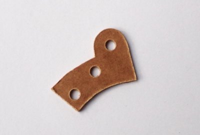 Podkładka izolacyjna zworkownicy prądnicy, preszpan, 1 mm, Jawa 500 OHC