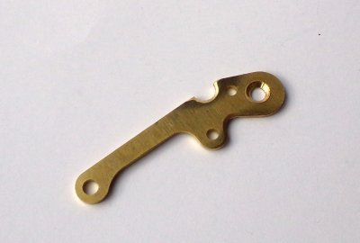 Blaszka stykowa stacyjki z amperomierzem, 1,5 mm, mosiądz, Jawa, CZ