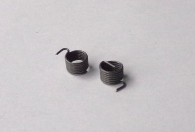 Sprężyny szczotek prądnicy, 2 szt, Jawa 500 OHC 01, 02