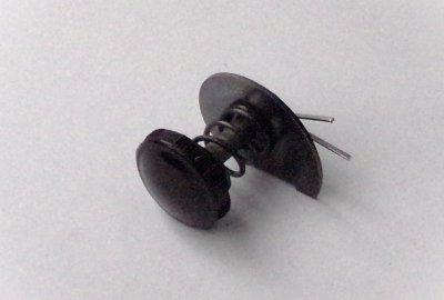 Śruba regulacyjna klosza lampy, tworzywo, komplet, Jawa Perak, Kyvacka, OHC