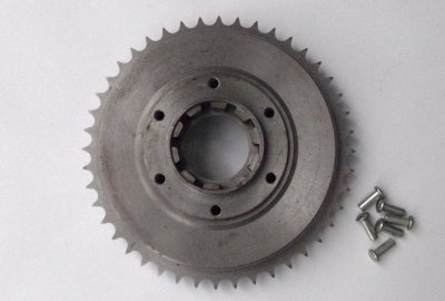 Bęben z zębatką koła 44z, bez obróbki powierzchniowej, Jawa-CZ 351/352