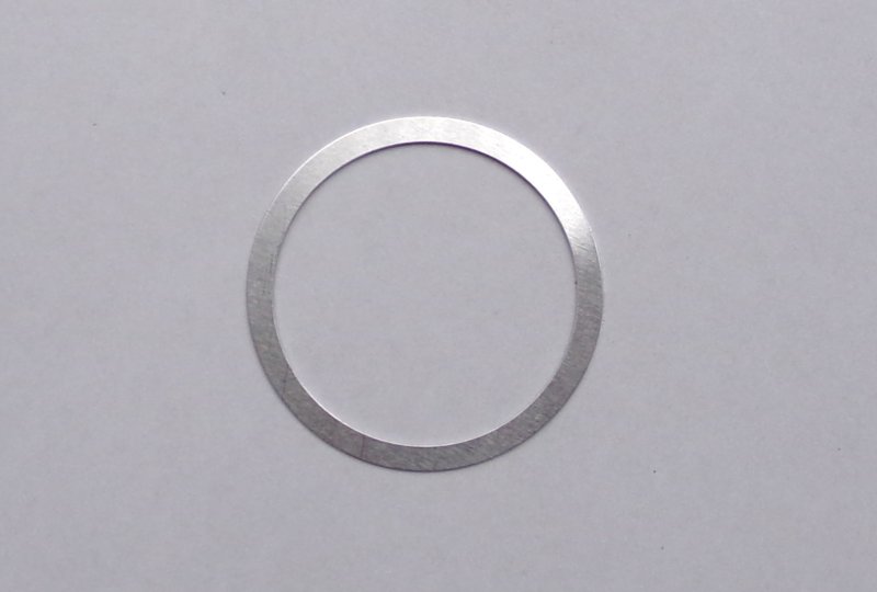 Uszczelka pod głowicę, 41 x 51 x 0,5 mm, aluminium, Jawa Babetta 207-photo1