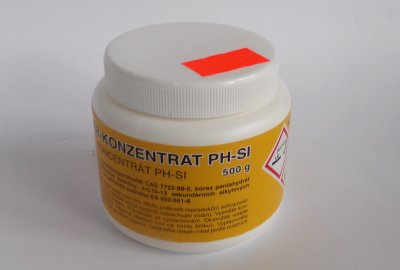 Środek do czyszczenia zbiorników - odrdzewiacz PH-SI, 0,5 kg