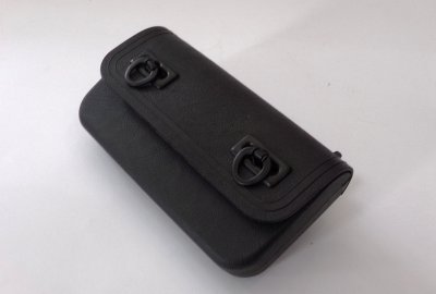 Sakwa pod siedzenie, czarna, gumoplastik, 18x8x3,5 cm, Jawa Babetta
