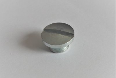 Śruba wlewu oleju, ocynk, Jawa, CZ