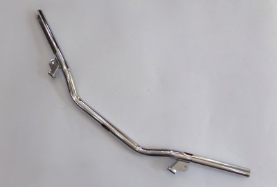 Kierownica z wkładkami na śruby nastawu, chrom, Jawa 250/350 Kyvacka, Panelka