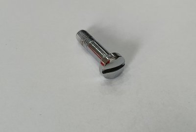 Śruba klamki kierownicy, M5, chrom, Jawa, CZ