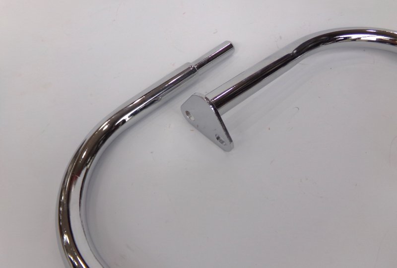Uchwyty boczne siedzenia, prawy, lewy, top chrom, Jawa 634-638-photo3