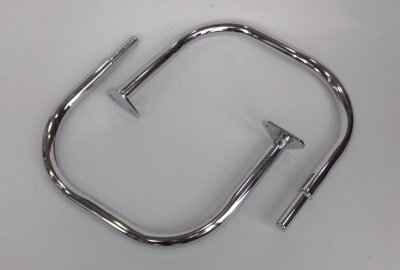 Uchwyty boczne siedzenia, prawy, lewy, top chrom, Jawa 634-638