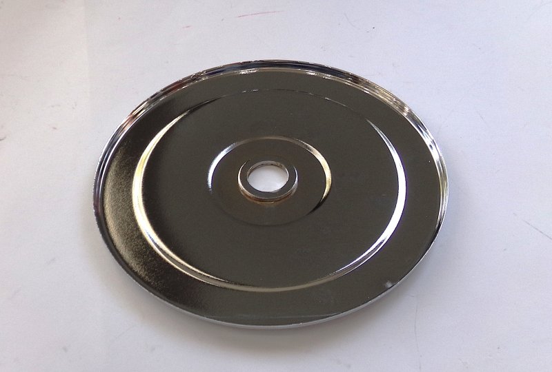 Pokrywa zębatki 173 mm, chrom, oryginał, CZ 476-472-photo3