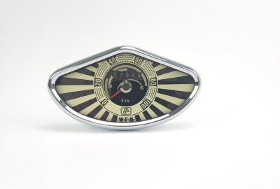 Licznik owalny WFM OSA, kremowy