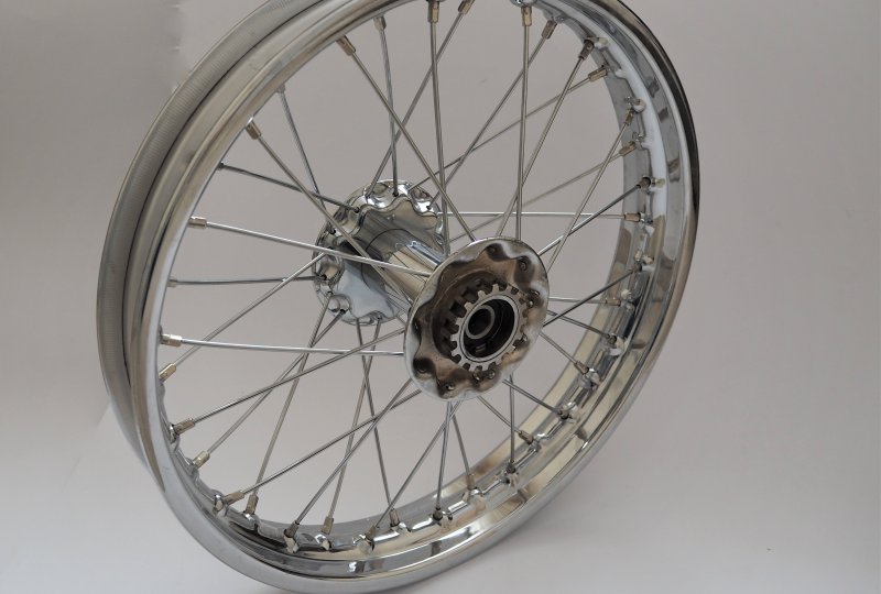Koło tylne, Jawa 250/350 Kyvacka półbęben-photo2