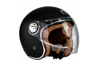 Kask NOX HERITAGE  XS czarny mat