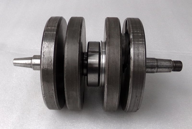 Wał korbowy, łożysko igiełkowe, na sworzeń 16 mm, pod alternator, oryginał, po renowacji, /1/, Jawa 632 (12V), 634 (12V)-photo6