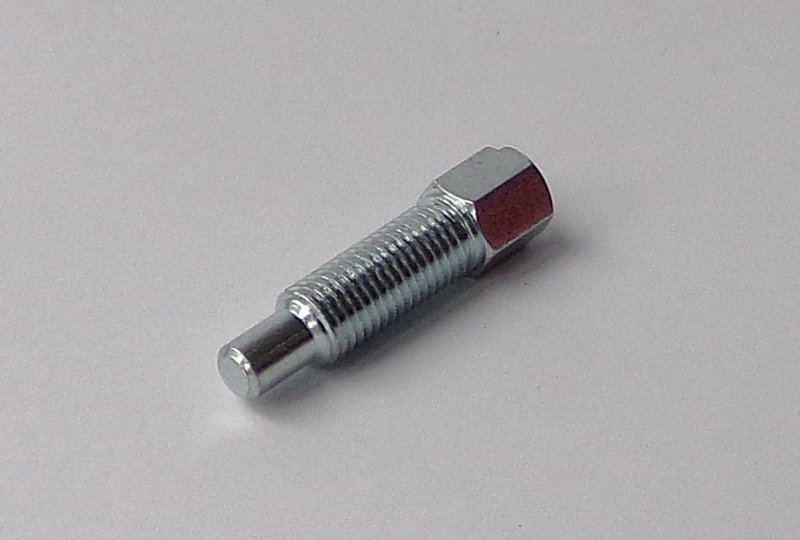 Śruba nastawna automatu sprzęgła, M8/1x28, ocynk, Jawa, CZ-photo2