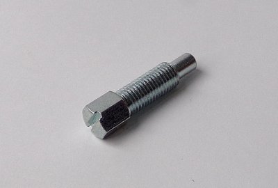 Śruba nastawna automatu sprzęgła, M8/1x28, ocynk, Jawa, CZ
