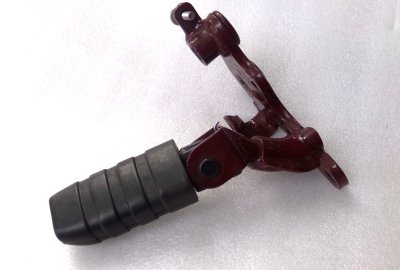 Stopka kierowcy, prawa, z uchwytem mocującym, Jawa 300 CL