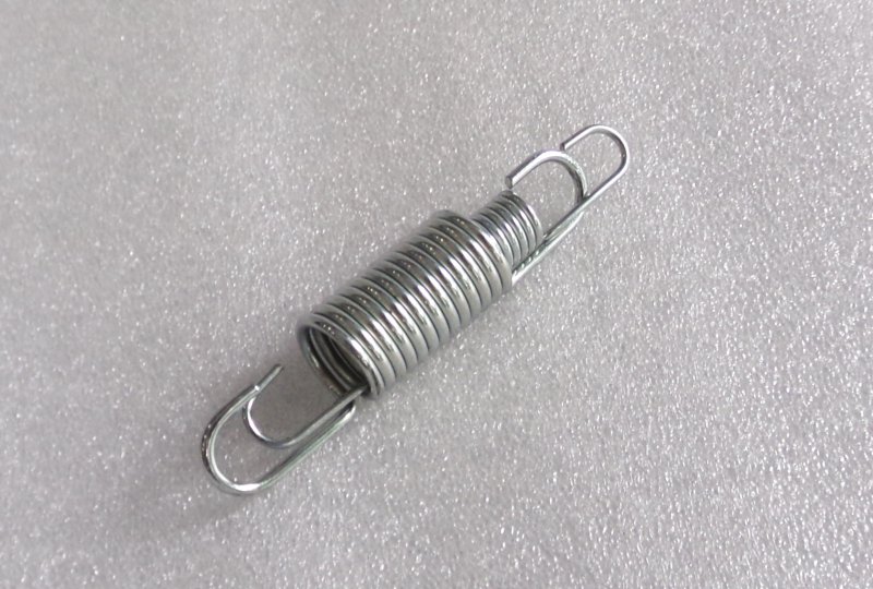 Sprężyny stopki bocznej, 2 szt, chrom, Jawa 300 CL-photo2