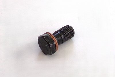 Śruba przewodu hamulcowego, Jawa 300 CL