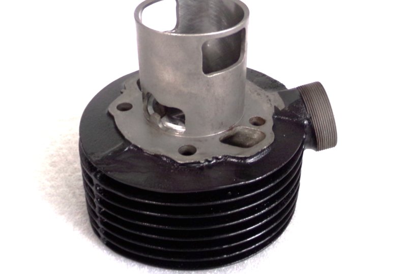 Cylinder + tłok 65,50/15, oryginał, po renowacji, Jawa 250 Perak/Kyvacka-photo4