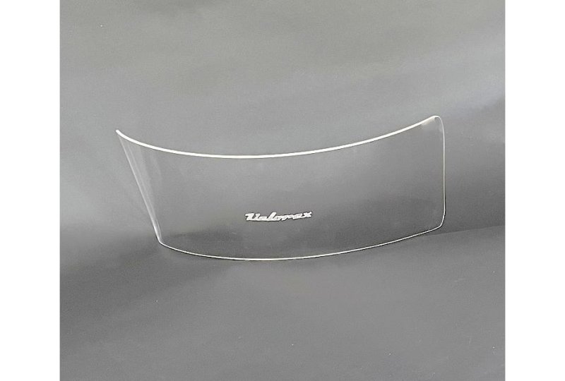 Szyba przednia PLEXI, niższa, 22 cm, z logo Velorex, VELOREX 560, 561-photo2