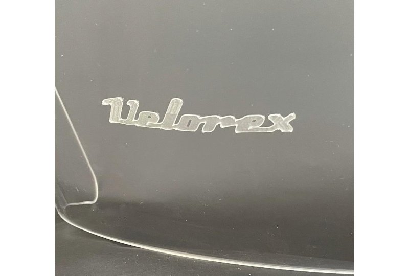Szyba przednia PLEXI, niższa, 22 cm, z logo Velorex, VELOREX 560, 561-photo3