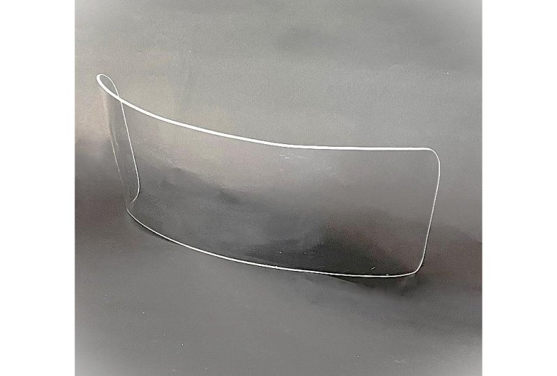 Szyba przednia PLEXI, niższa, 22 cm, VELOREX 560, 561-photo2