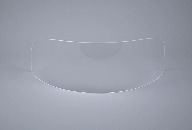 Szyba przednia PLEXI, niższa, 18 cm, VELOREX 562-photo1