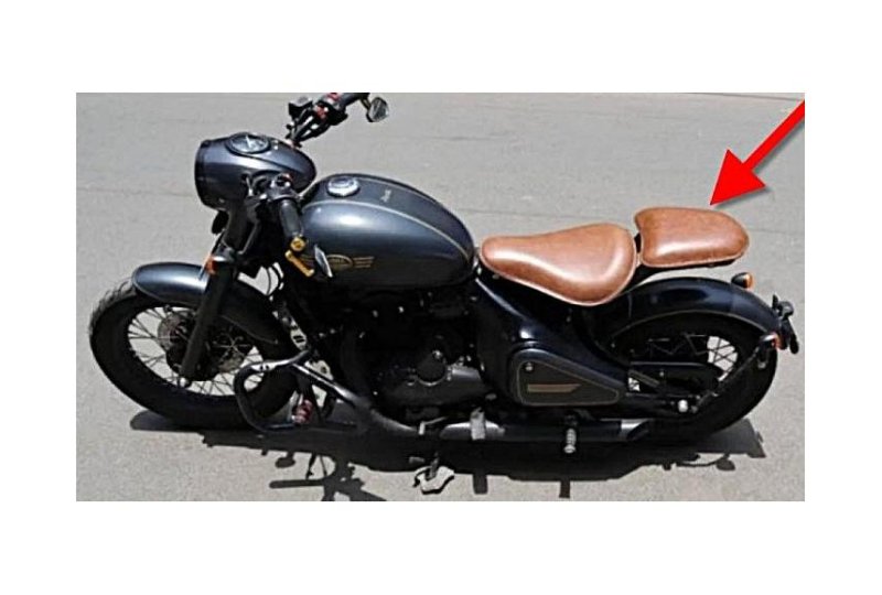 Siedzenie pasażera z oparciem i ramą, Jawa 350 CL Perak-photo6