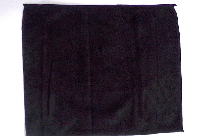Ściereczka z mikrofibry, 45 x 36 cm, czarna-photo2