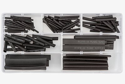 Koszulki termokurczliwe, 127 sztuk