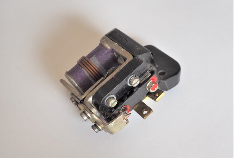 Regulator napięciowy prądnicy z uchwytem, oryginalny, Jawa, CZ-photo3