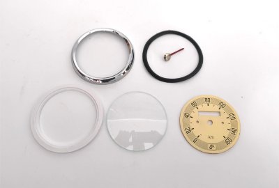 Zestaw naprawczy licznika  JUNAK GAZELA 0-160 km/h srebrny