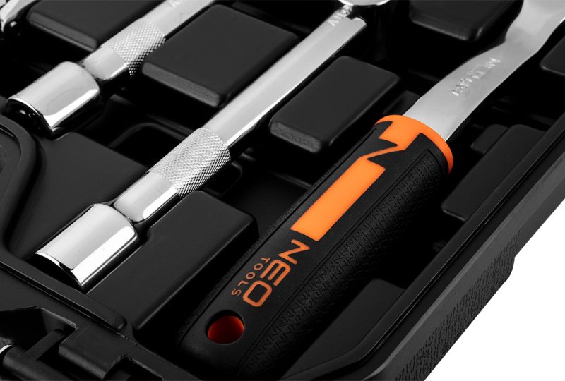 Zestaw kluczy nasadowych 1/2", 58 szt., CrV-photo7