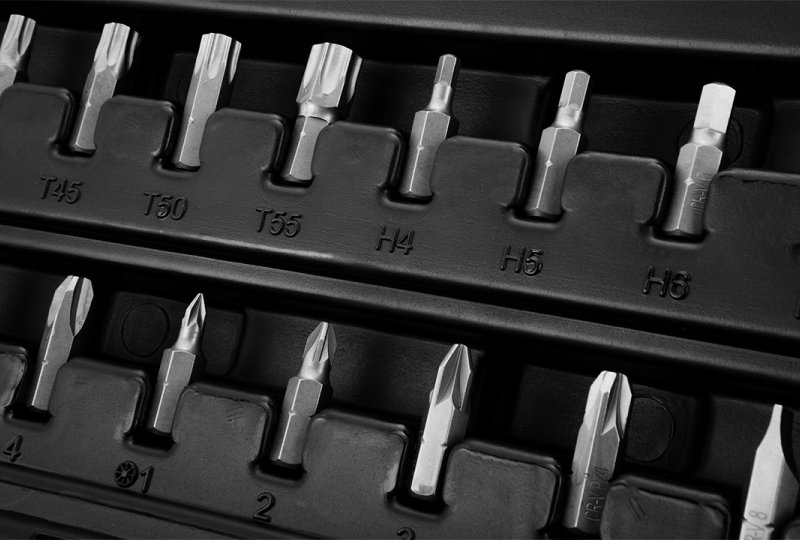 Zestaw kluczy nasadowych 1/2", 58 szt., CrV-photo5