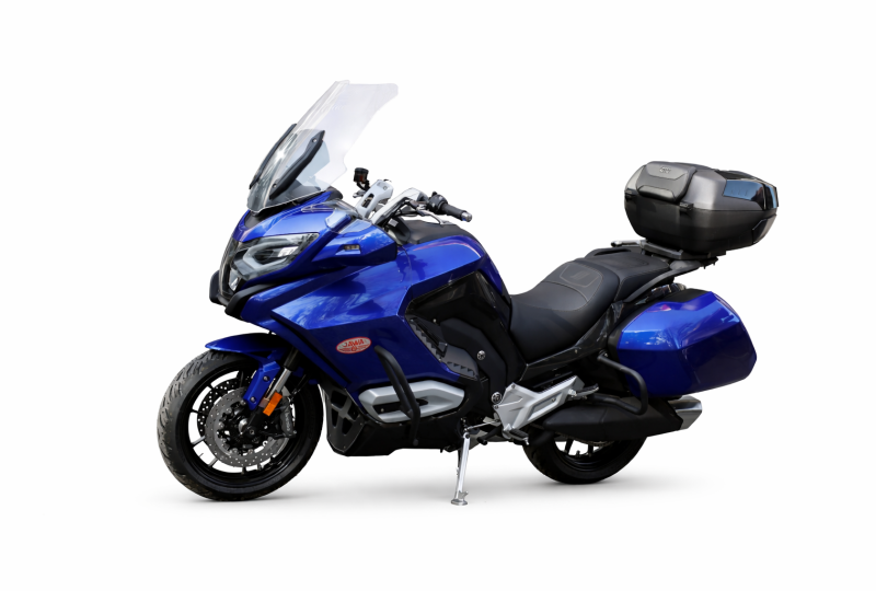 Kufer tylny V58 litrów z adapterem i oparciem pasażera - zestaw-photo4