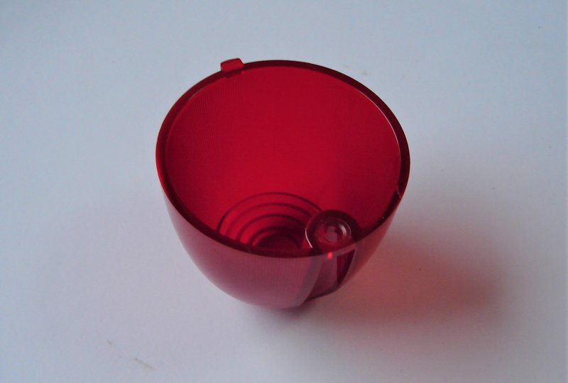 Szkło lampy, czerwone, VELOREX 560/561-photo2