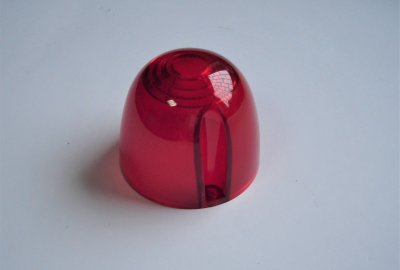 Szkło lampy, czerwone, VELOREX 560/561