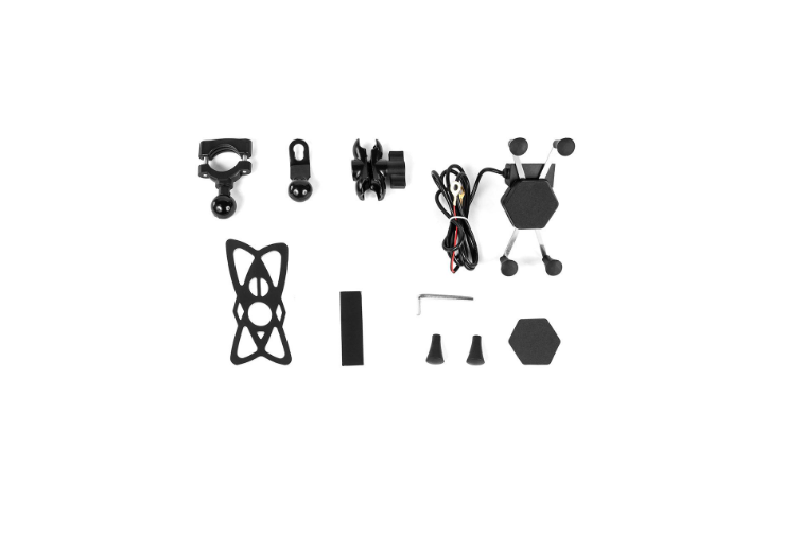 Uchwyt motocyklowy z ładowarką do telefonu - RAM XL USB-photo2