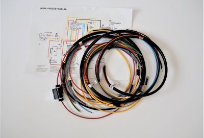 Instalacja elektryczna, Jawa 250/559 Panelka