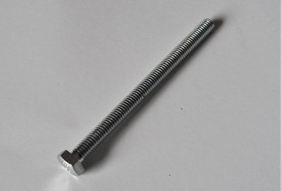 Śruba stojanu prądnicy M6x100 mm, nierdzewna, Jawa, CZ