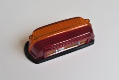 Lampa tylna, pomarańczowo-czerwona, PAV 40, CZ