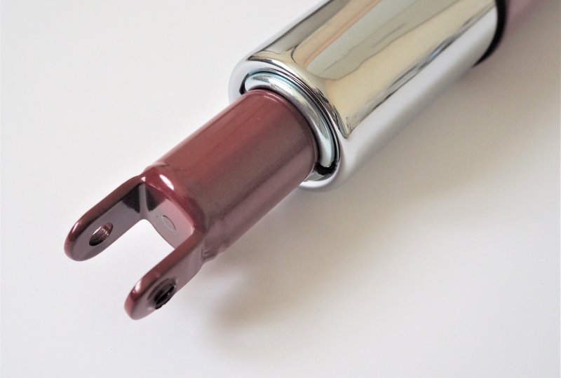 Tylny amortyzator, czerwony, oryginał, Jawa, CZ 1956---photo2