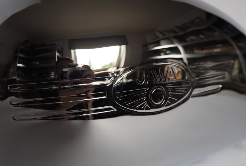 Zbiornik paliwa, Jawa 250, 350 Kyvacka, Panelka, wersja bez amperomierza-photo3