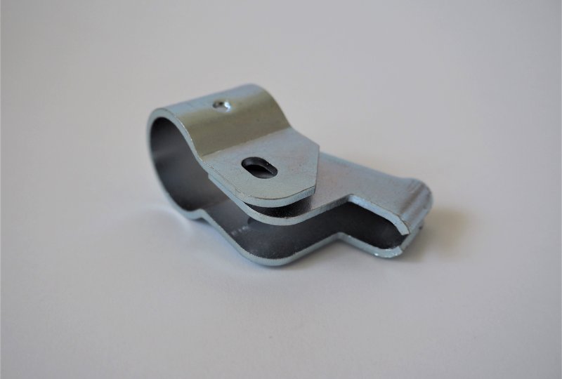 Uchwyt klamki kierownicy, lewy, ocynk, Jawa-photo3