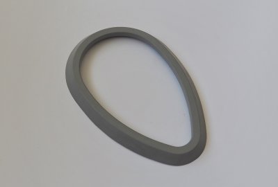 Guma pod stacyjkę z amperomierzem, szara, Jawa, CZ